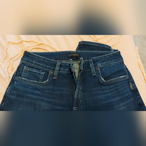 Womens Like New Dark Silver Avery Skinny jeans - Picture 2 of 3